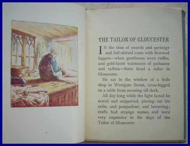 1931 Beatrix Potter The Tailor of Gloucester Excellent