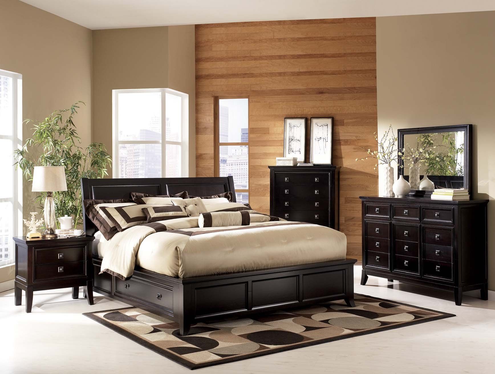 ASHLEY MARTINI SUITE B551 KING PLATFORM STORAGE BEDROOM SET