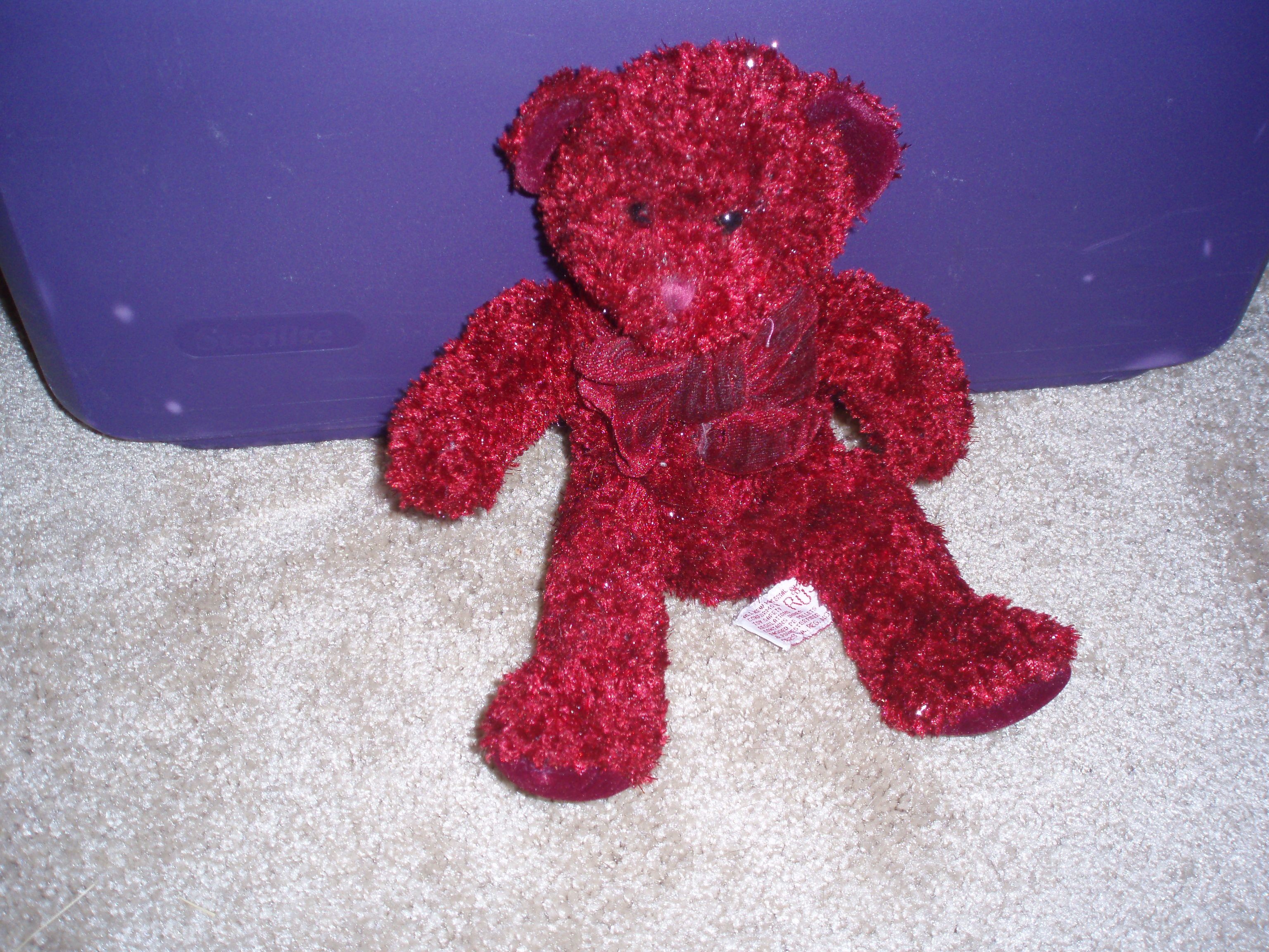 Russ Teddy Bear 4916 Rosetta 10 Inch