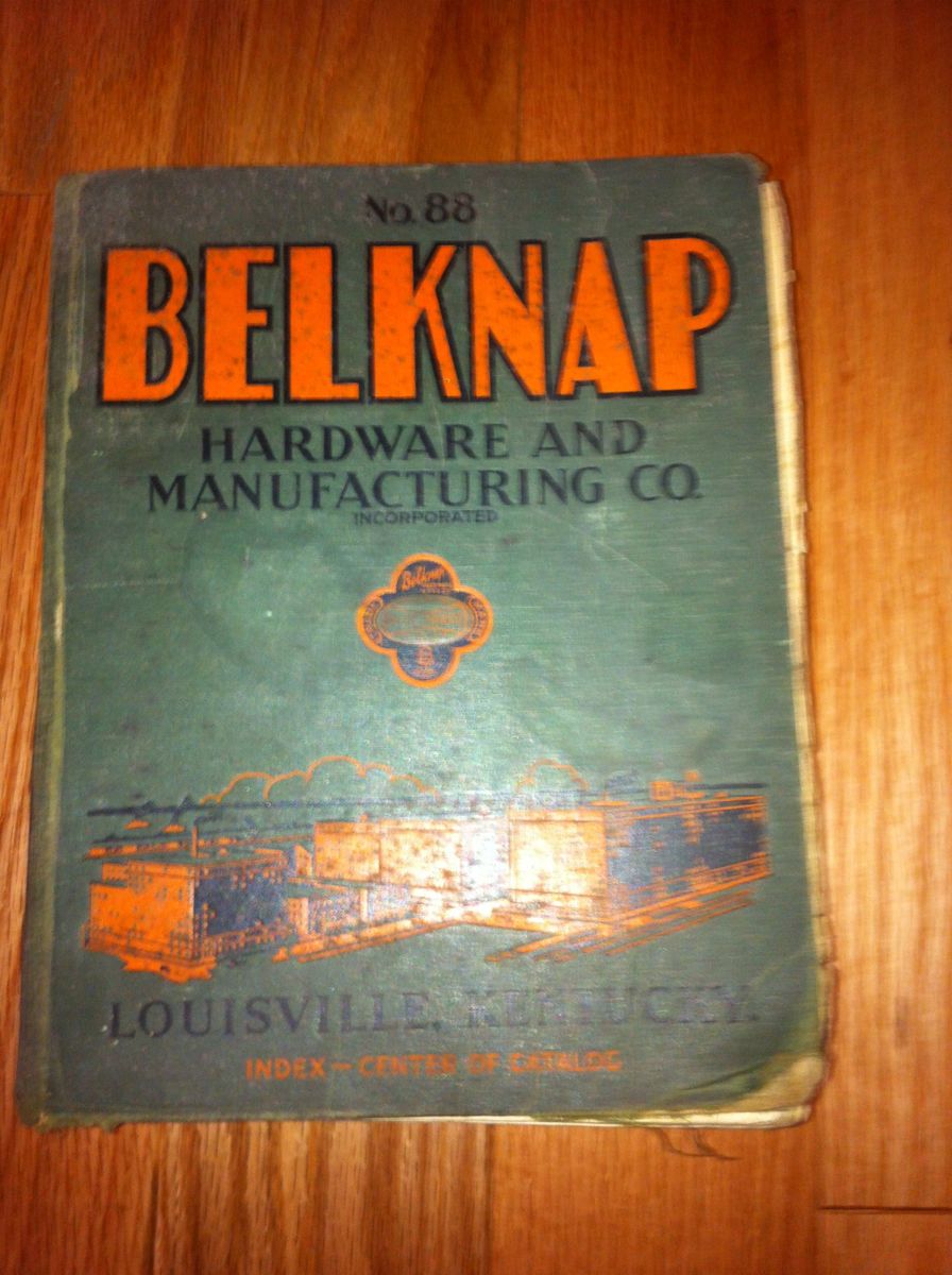 1937 BELKNAP BLUE GRASS HARDWARE CATALOG COMPLETE