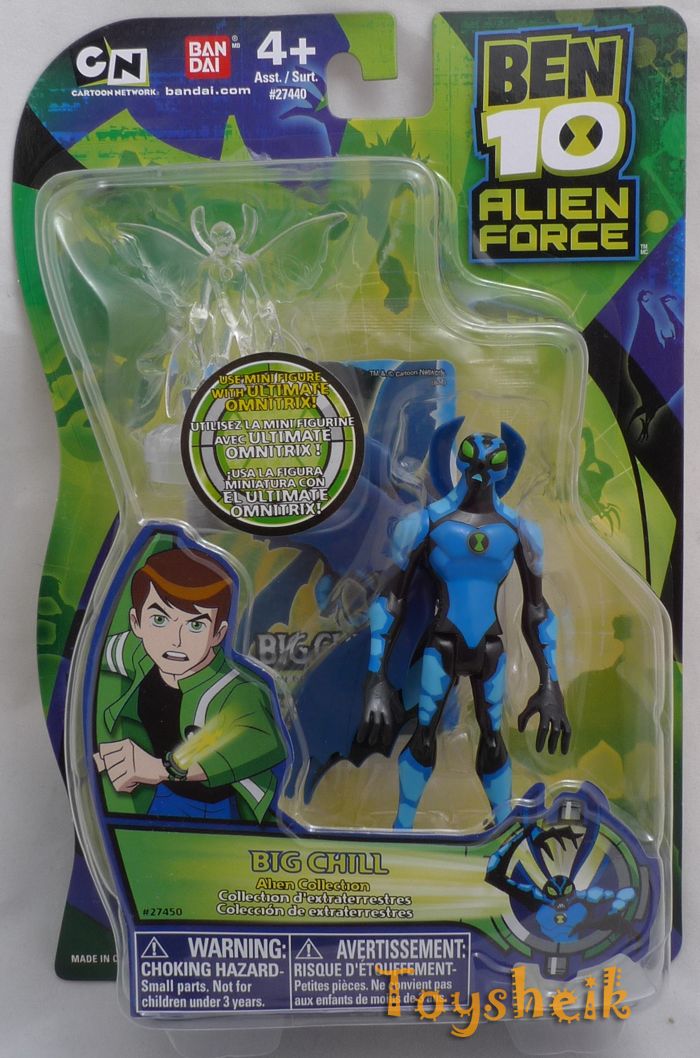 Ben 10 Alien Force Big Chill Action Figure 74504