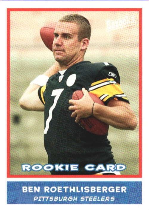 Ben Roethlisberger 2004 Bazooka Rookie RC 210 CK364