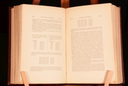 1890 An Essay on The Principle of Population by The Rev T R Malthus 