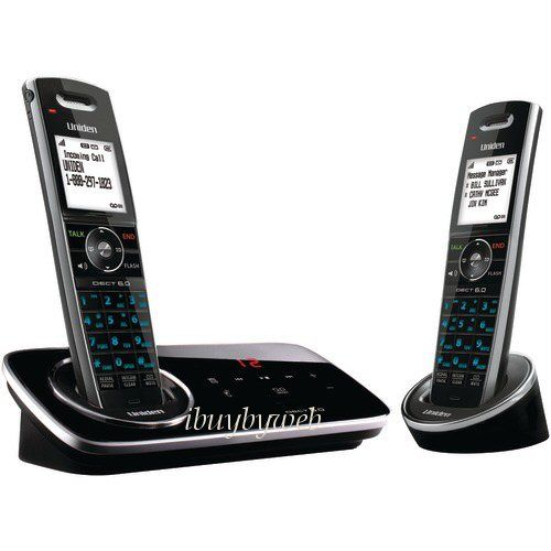 Uniden DECT 6 0 D2280 2 Dual Handset Cordless Phones