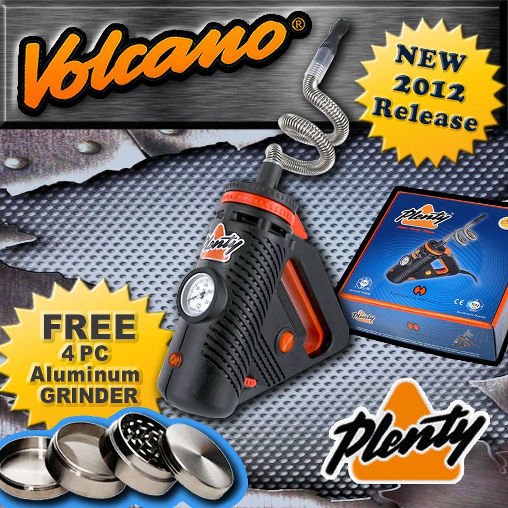   Plenty Vaporizer by Storz Bickel Free 4pc Aluminum Grinder