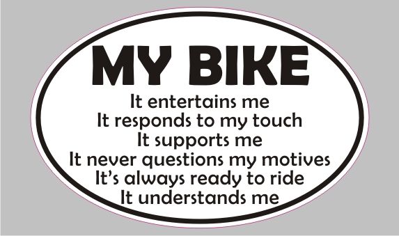 Bike Bicycle Cannondale Giant Sticker Window Decal