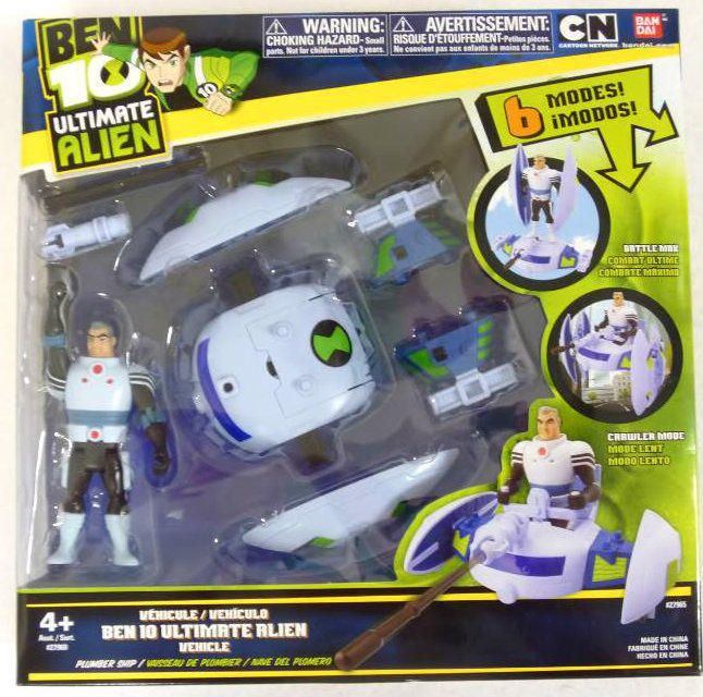 Ben 10 Ultimate Alien Vehicle Plumber SHIP Grandpa Max