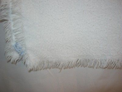 RARE Churchill Weavers Handwoven Cotton Baby Throw Excellent Condition 