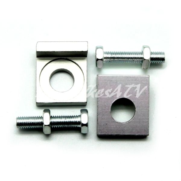 silver 12mm xr50 crf50 xr crf 50 chain adjuster 125cc pit bikes