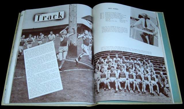   Oregon 1943 Yearbook Ducks Bill Hayward Howard Hobson Football