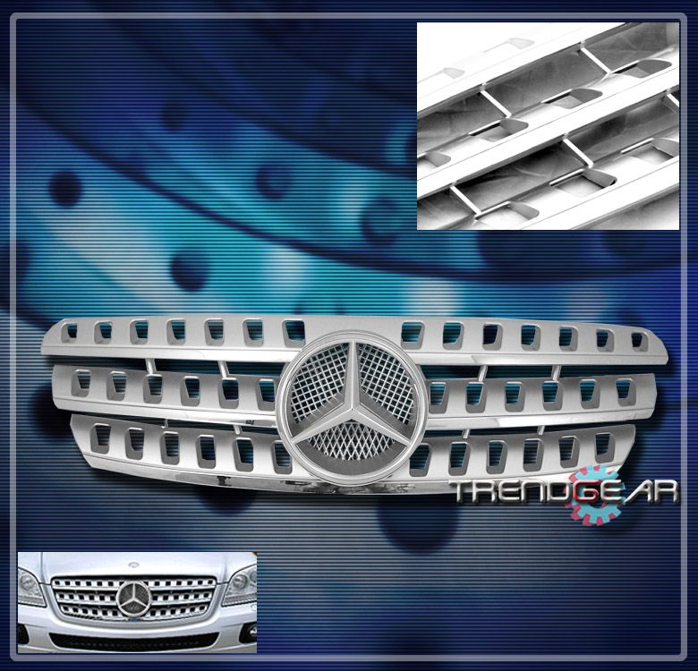 98 99 00 01 02 03 04 05 Mercedes Benz W163 ml JDM Upper Grille ML320 