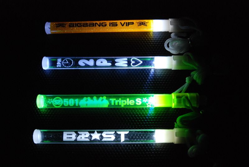 Pop BIGBANG 2PM SS501 ​beast Light Stick Gift Photo 4 Random 