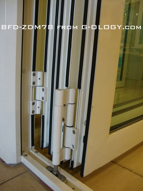 Contemporary Bi Fold Sliding Glass French Doors 96 x 80