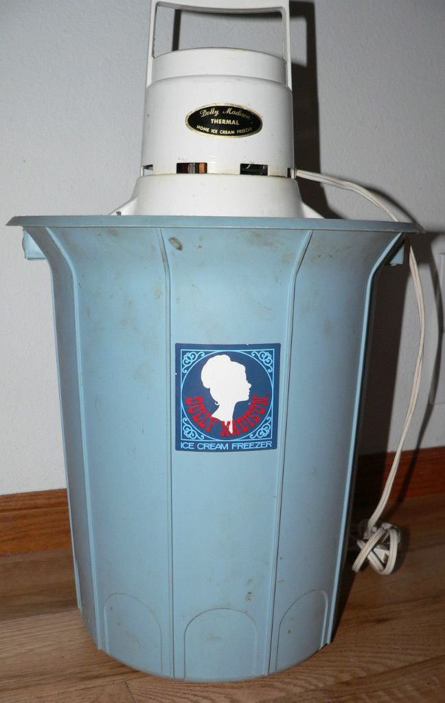 Vintage Dolly Madison H Porter Electric Ice Cream Maker