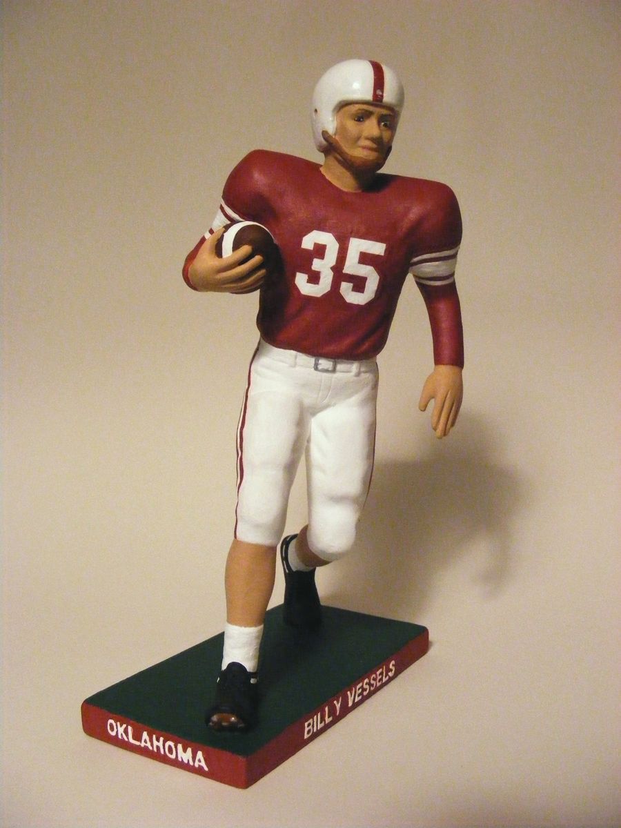 Oklahoma Sooners Billy Vessels Hartland Not McFarlane Custom Football 