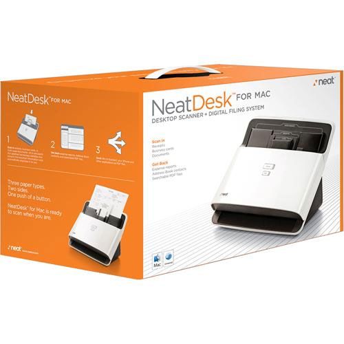 NeatReceipts NeatDesk Desktop Scanner and Digital Filing System (Mac)