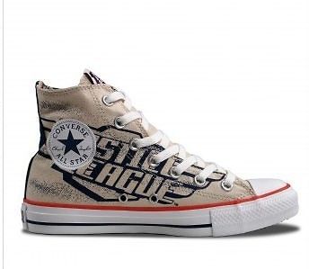   All Star Hi Justice League Shoes   Angora / Blue   Tracked Delivery