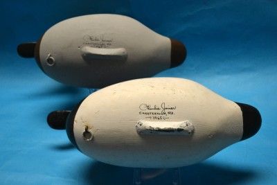 canvasback pr duck decoy sgd charlie joiner 1965