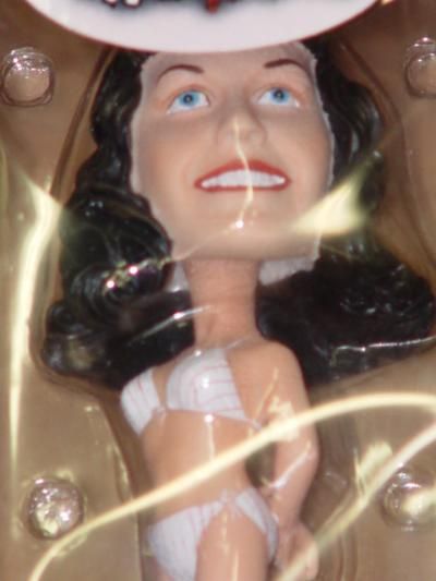 Bettie Page Head Knocker NECA Bobble Head Handpainted