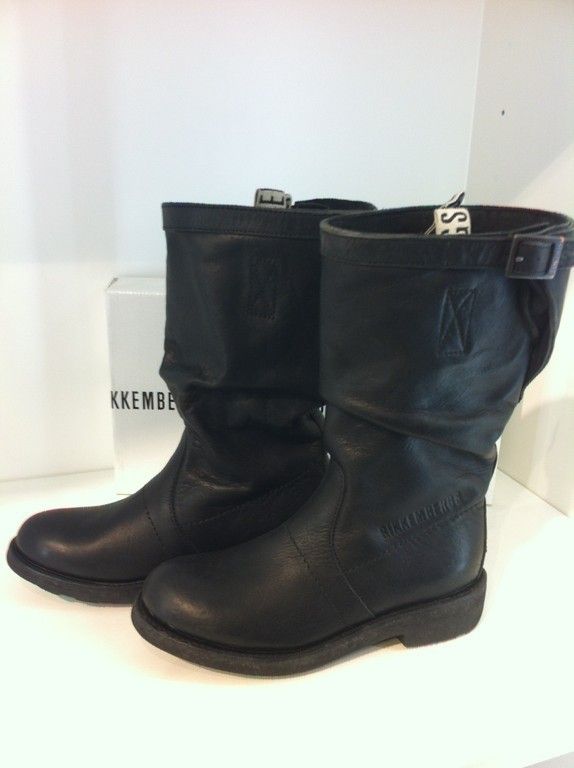 BIKKEMBERGS N 39 Stivali biker anfibi INVERNO 2012 2013 Scarpe donna 