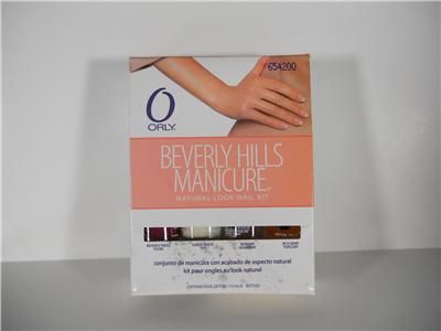 New Orly Nail Polish Beverly Hills Manicure 4 Bottles