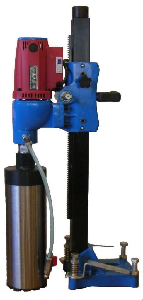 Professional Core Drill Rig w Diamond Core Bits