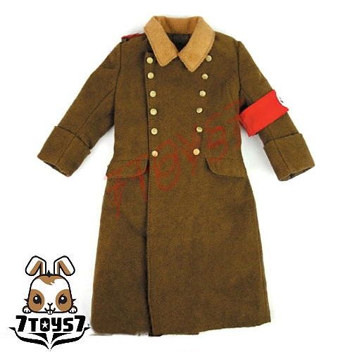 DID 1/6 Otto Bittman_ Overcoat w/ armband _German WWII DDX34C