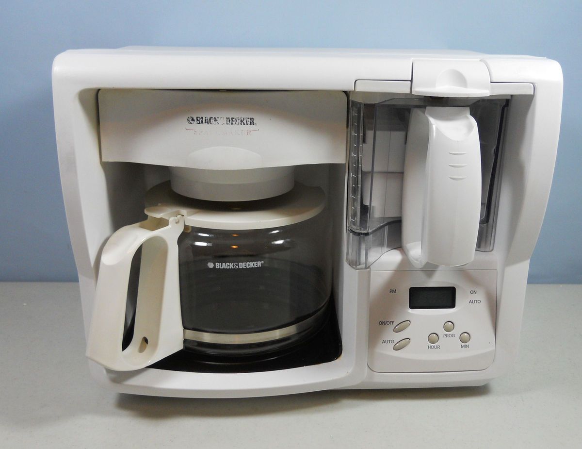 Vintage Black & Decker Spacemaker Auto Shut-off 10 Cups Coffee Maker Model  Dc850b Working Rare 