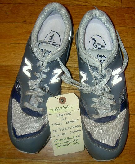 Brad Pitt as Billy Beane New Balance Sneakers Shoes Worn in Moneyball 