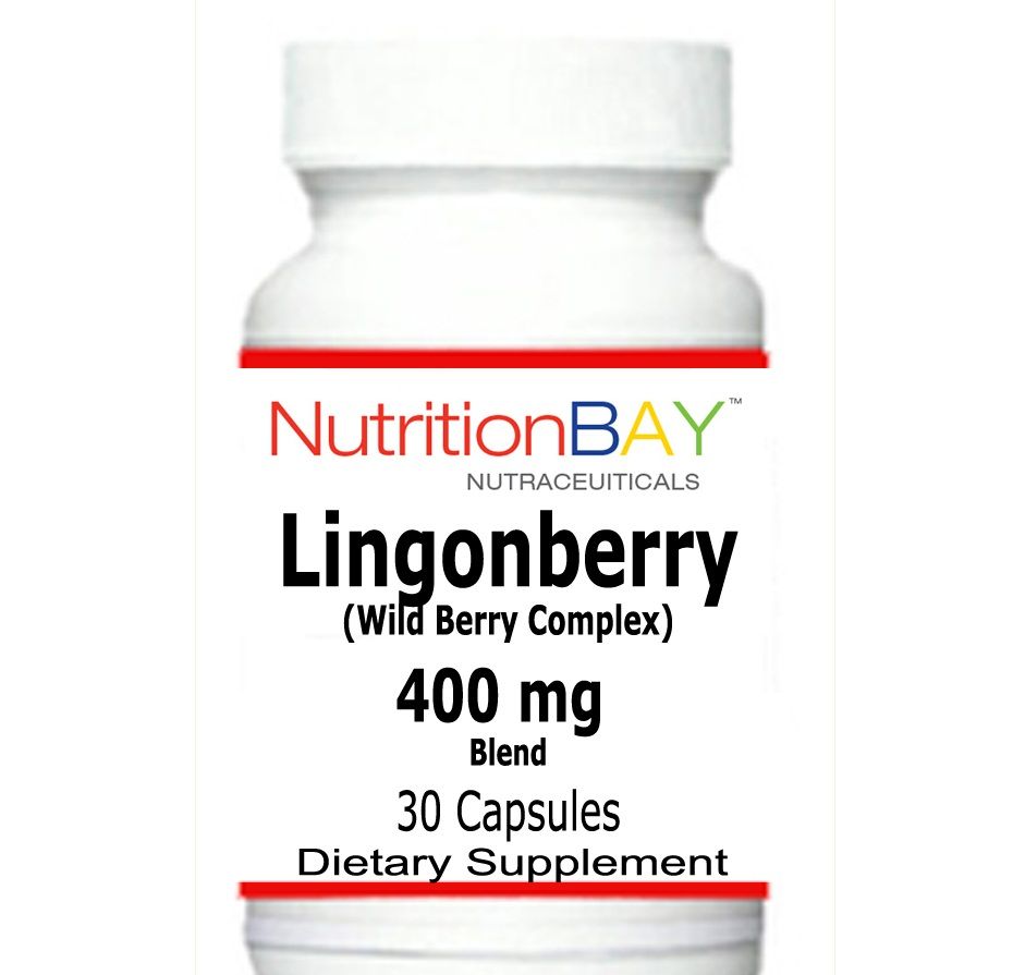 Bottles Lingonberry, Wild Berry Complex, w/ Raspberry, 400 mg Blend 