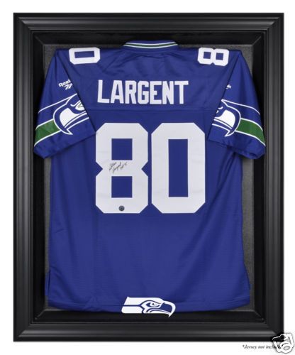 Seattle Seahawks Black Framed NFL Jersey Display Case