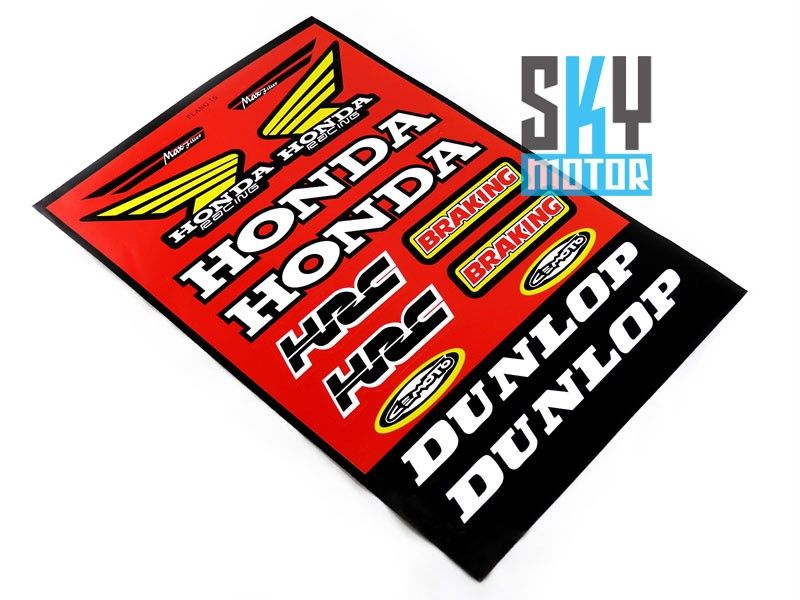 Honda Decal Sticker ATV Dirt Bike Off Road XR CRF 50 70 90 110 125 150 