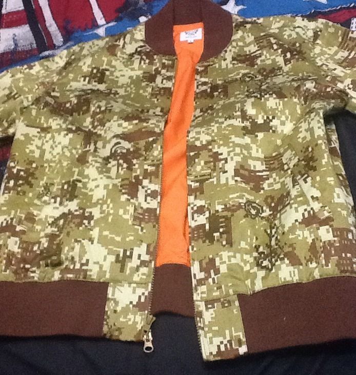 Billionaire Boys Club Ice Cream Digi Camo Field Bomber Jacket Size 