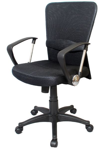 Black Computer Desk Office Chairs Mesh Back Lumbar New