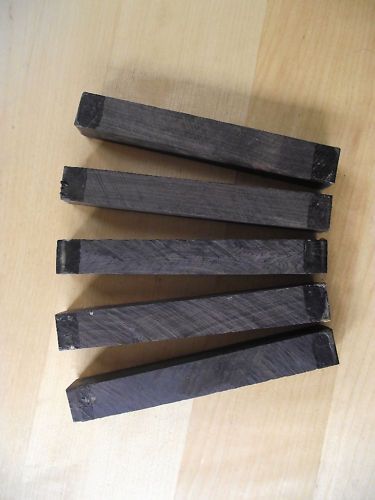 African Blackwood pen blanks/billets for wood turning/carving   1 x 1 