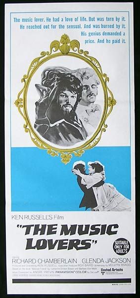 The Music Lovers 1970 Ken Russell Chamberlain Poster