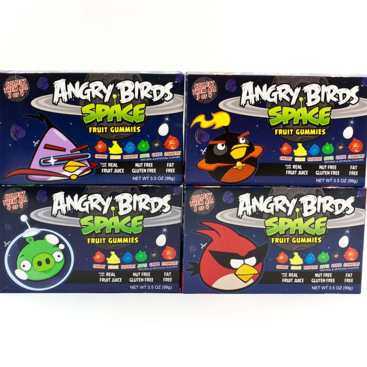 Boxes Angry Birds Space Fruit Gummies Halloween Candy Party Favors 