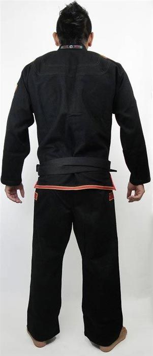   Redline Master Series bjj Gi Black Bull Terrier bjj Jiu Jitsu