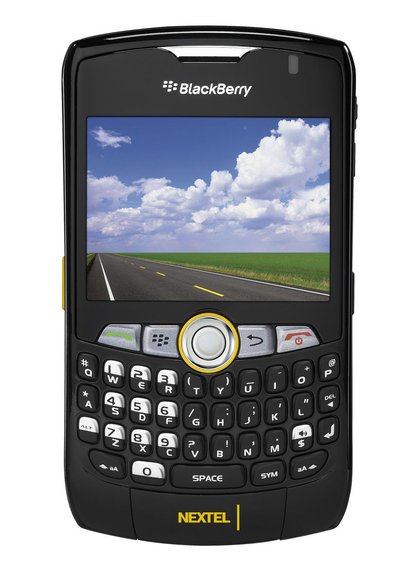    BLACKBERRY CURVE 8350i SPRINT NEXTEL BLACK CDMA BB8350I NO CONTRACT