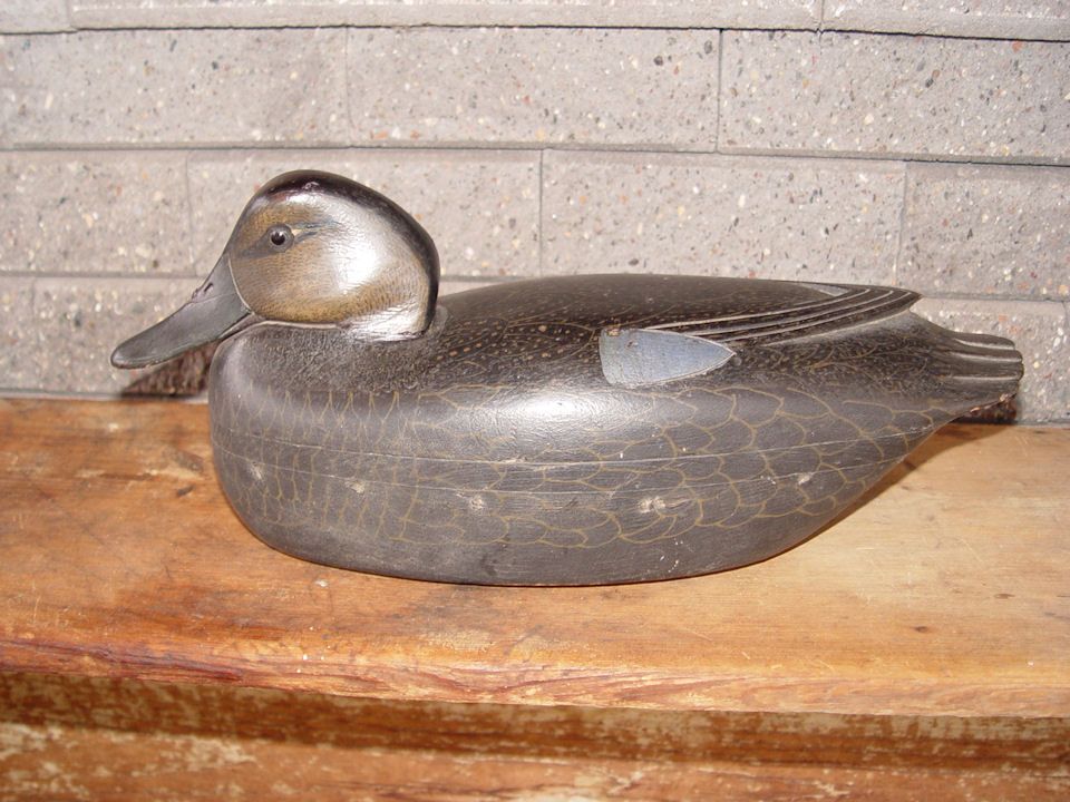 Blackduck by Jess Heisler Burlington New Jersey Vintage Duck Decoy 