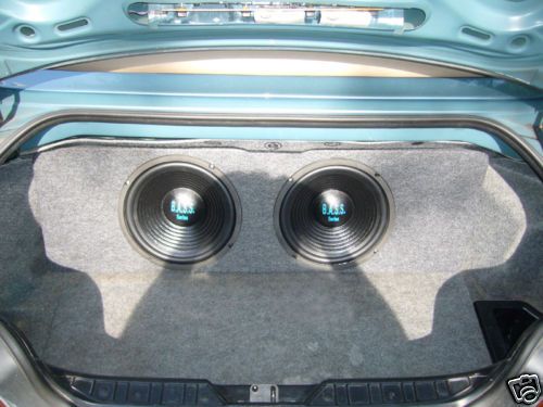 Custom Dual Subwoofer Enclosure Trunk Box for BMW Z3