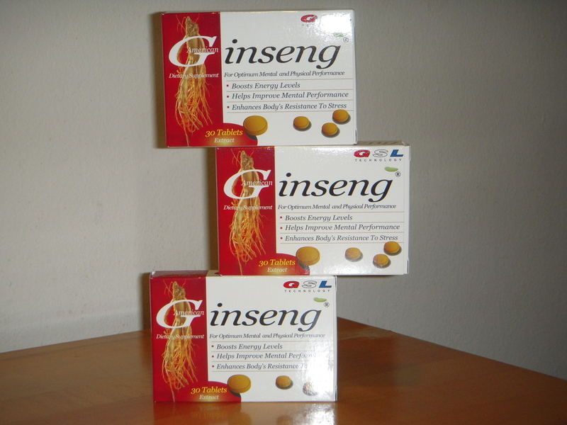 90TABS Ginseng Improve Mental Physical Health Boost Energy Stress 