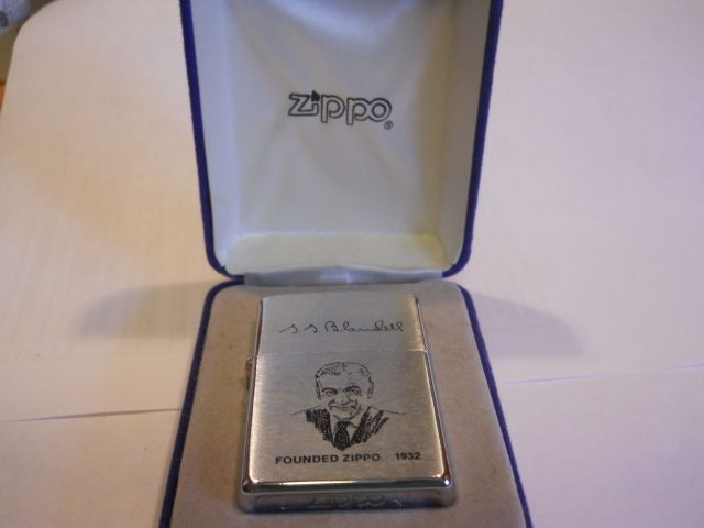   Lighter Lot New in Box 1998 George Blaisdell Zippo Founder 1932