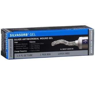 Medline Silvasorb 1 5oz Antimicrobial Wound Gel 1 2013 Expiration 