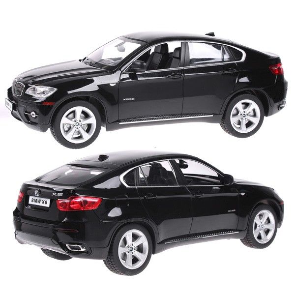 Rastar 1 14 BMW x6 Car Model with Remote Control Black Toys Games 