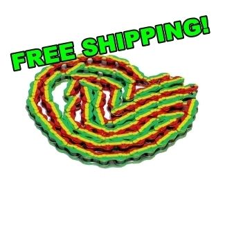 BMX Bike Chain KMC K710 Rasta Old School Bicycle Repair Redline GT 