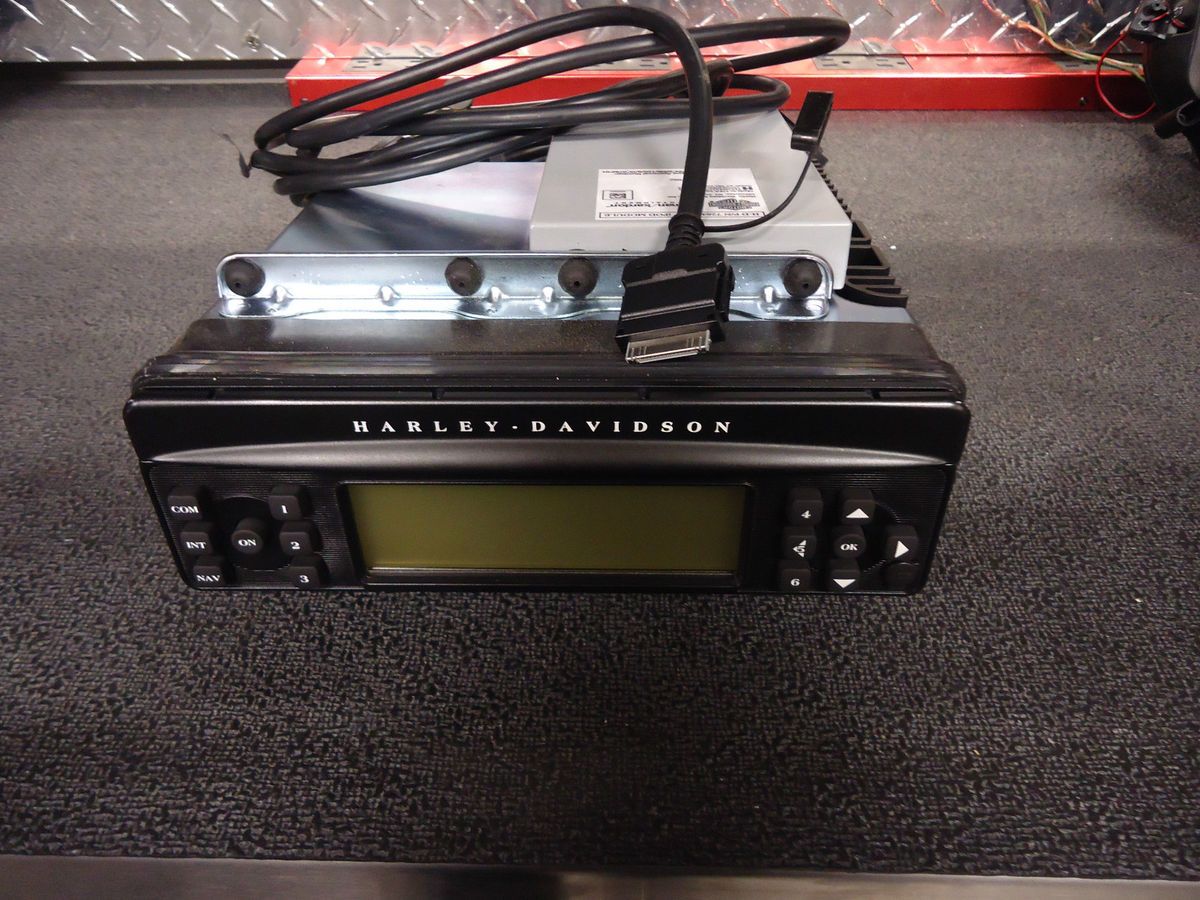   Davidson Harmon Kardon Radio with Boom Audio iPod Interface