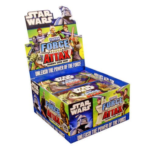 Starwars Force Attax 2 Booster Box Brand New