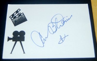 BOB CUMMINGS AND ANNE B. DAVIS AUTOGRAPHS AND GREAT BOB CUMMINGS SHOW 