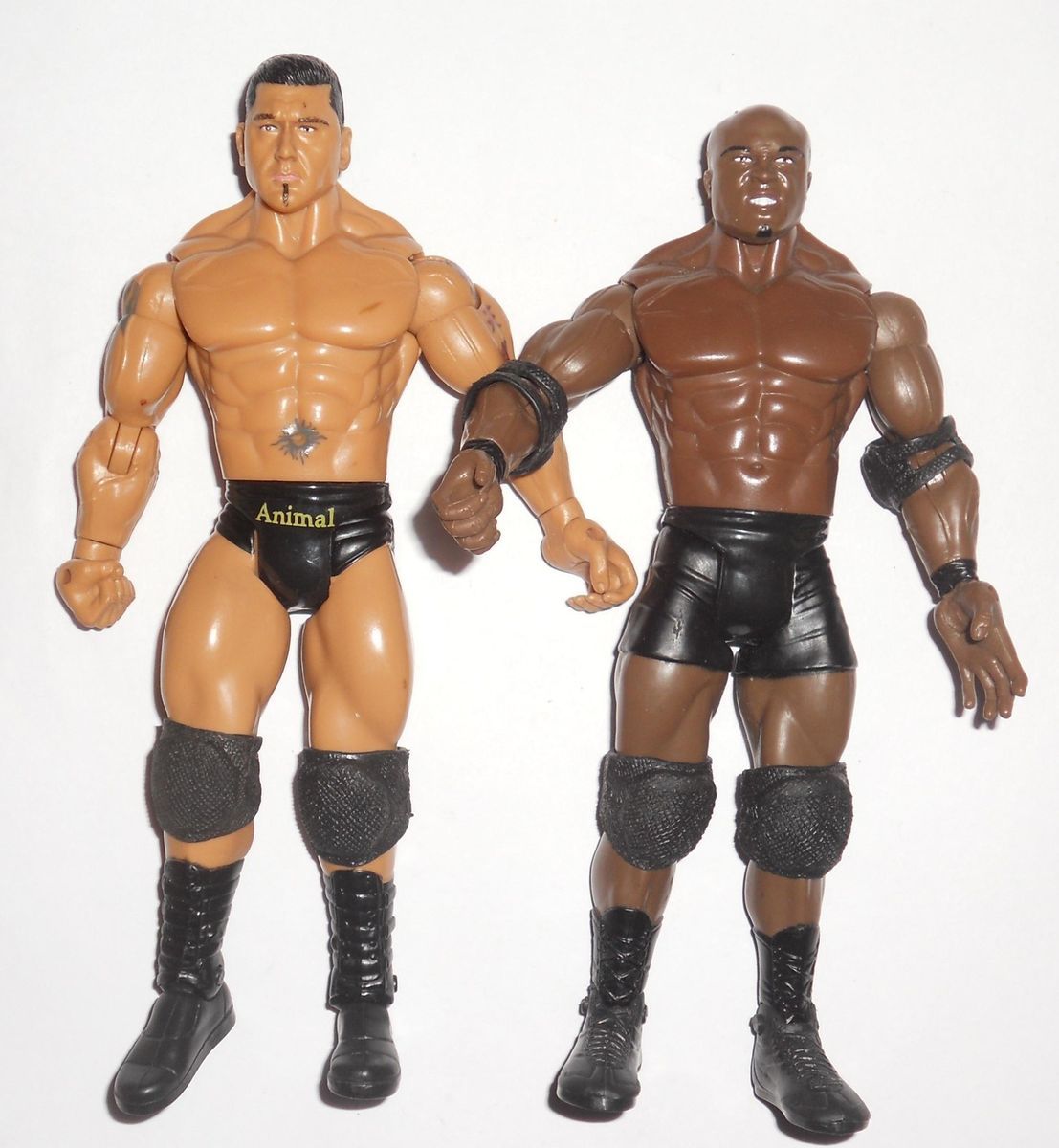   TNA Lot 2 Wrestling Figures MMA Batista Bobby Lashley Must Look